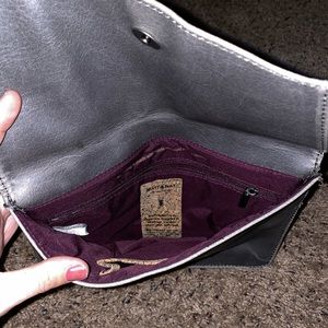 Matt And Nat Grey Crossbody Bag